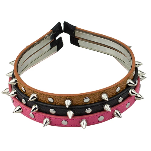 

Multied color Spike Rivets Studded Headband Hair Band Party Band Punk Women Accessories