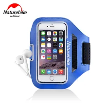 Naturehike Factory Outdoor Night running mobile phones arm bags sports gym bag fitness equipment wrist bag phone pouch