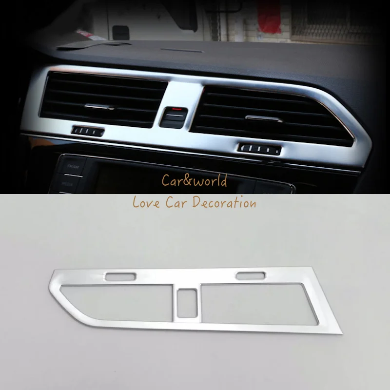 Для Volkswagen VW Tiguan 2017 2018 передняя средняя панель кондиционирования воздуха