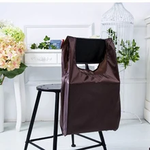 Квадратная карманная сумка для покупок, 12 цветов, Экологичная многоразовая Складная полиэфирная многоразовая складная сумка для покупок