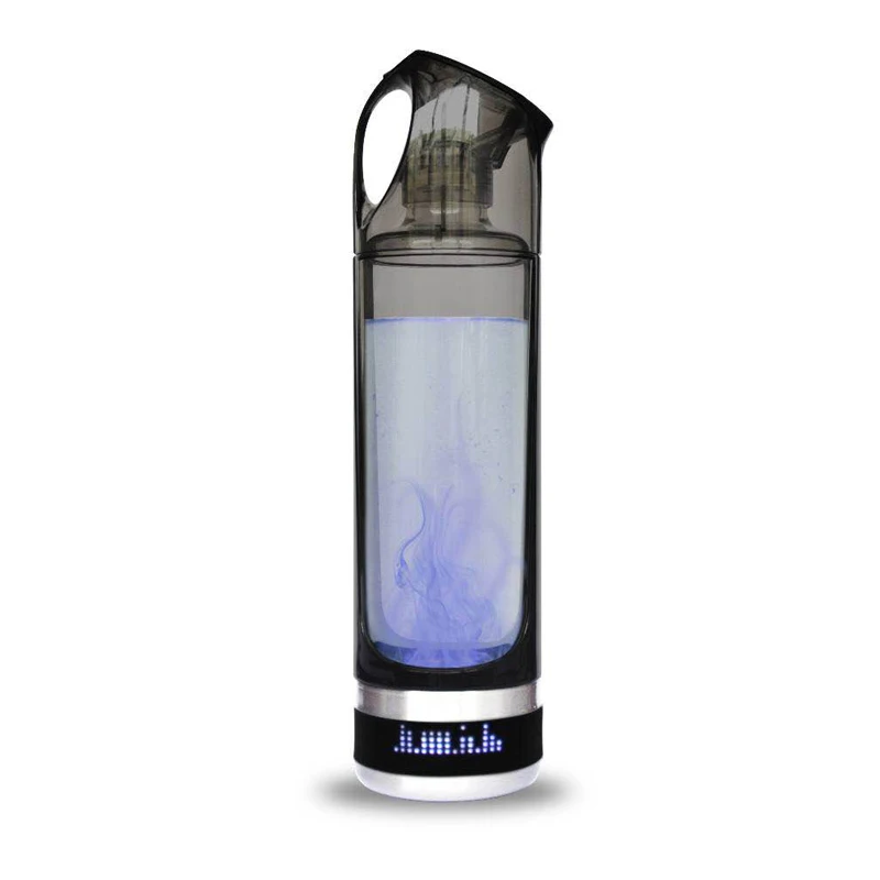 

500ML LED Display USB Rechargeable Hydrogen Rich lonizer Healthy Anti-Aging Hydrogen Rich Water Bottle Generator hydrogen water