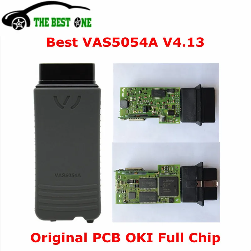 imágenes para Original OKI VAS 5054A ODIS V4.1.3/V3.0.3 VAS5054A OKI Chip Completo OBD2 Del Coche Herramienta de Diagnóstico del VASO 5054 Bluetooth Para VAG UDS escáner imágenes para Original OKI VAS 5054A ODIS V4.1.3/V3.0.3 VAS5054A OKI Chip Completo OBD2 Del Coche Herramienta de Diagnóstico del VASO 5054 Bluetooth Para VAG UDS escáner