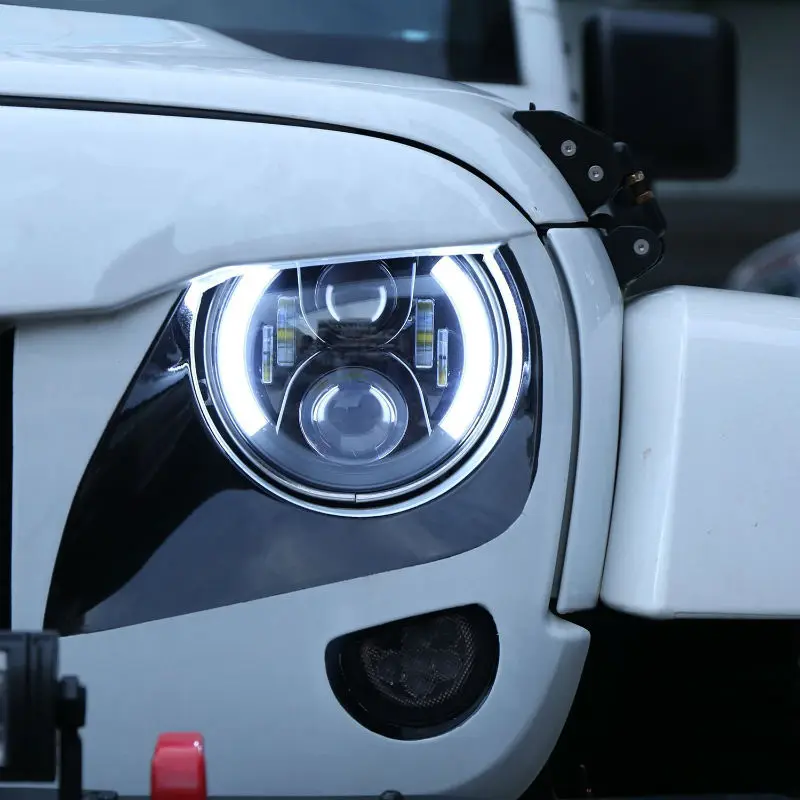 MS-6081 7Inch Daymaker led headlight Black2800