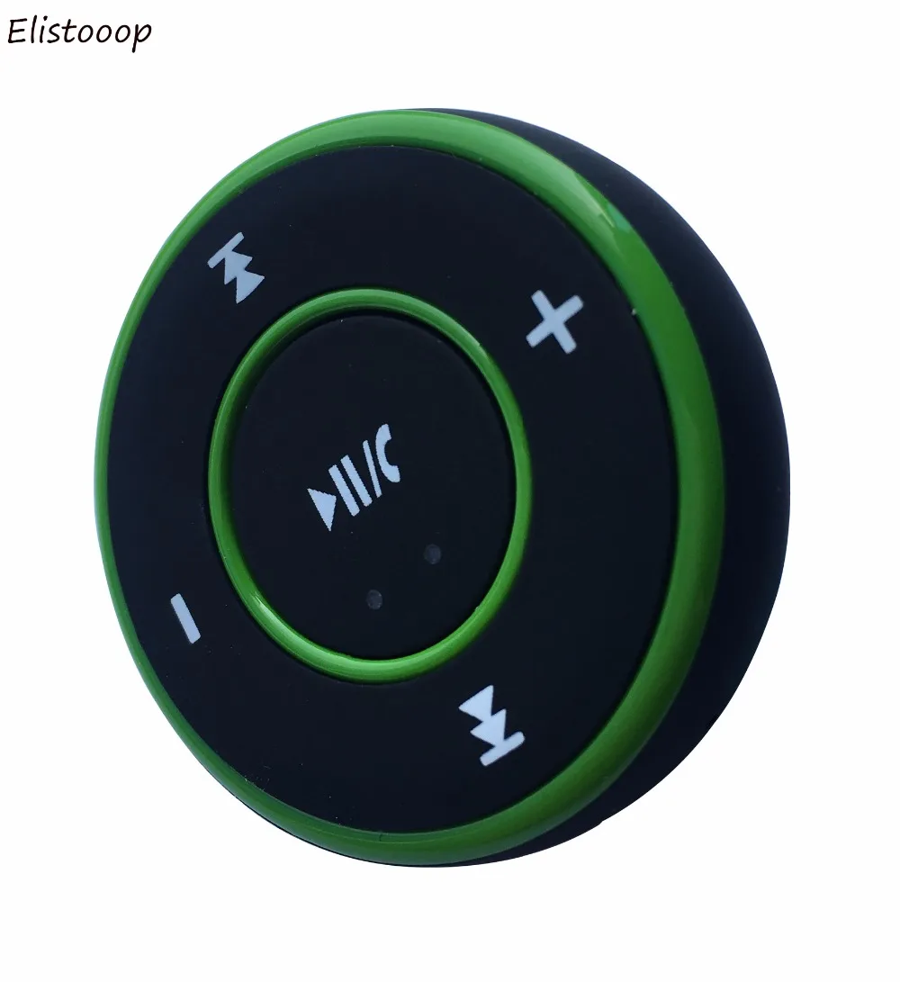 Elistoooop 3,5 мм AUX аудио стерео музыкальный плеер адаптер Громкая связь круглый зажим беспроводной Bluetooth аудио приемник адаптер для дома