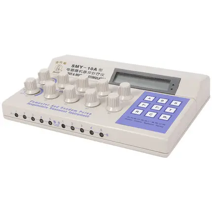 Hwato Computer random pulse acupuncture treatment instrument SMY-10A Nerve and Muscle Stimulator TENS 10 Channels Output CE Appr