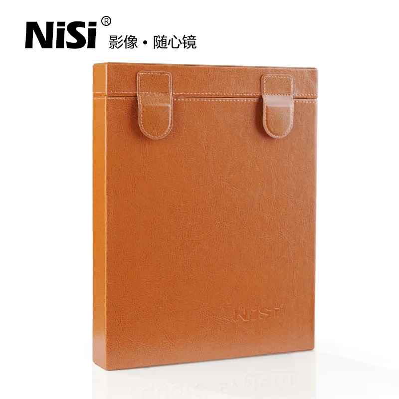 Camera Filter Pouch For 180mm Square Filter Case Box to Protect Filters Safe Clean Nisi Leather