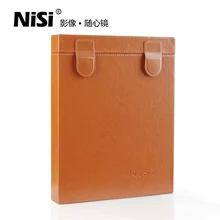 Camera Filter Pouch For 180mm Square Filter Case Box to Protect Filters Safe Clean Nisi Leather