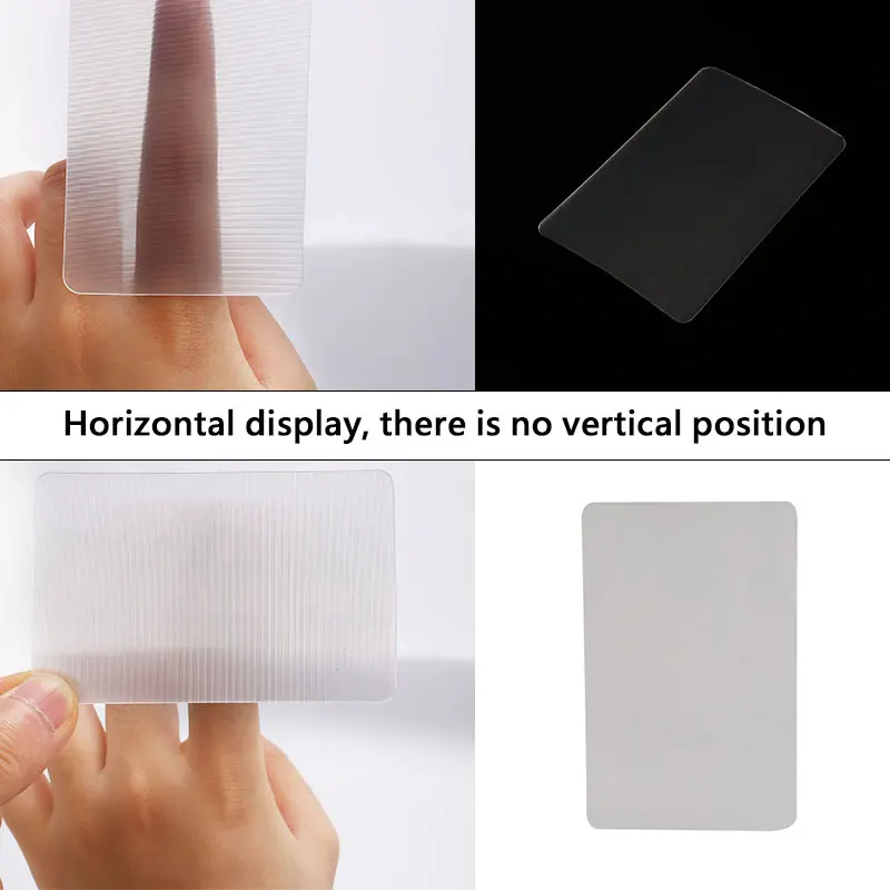 

Illusion Magic Prop Transparent Magic Card Illusion Card Magic Party Entertainment Magical Performance Cool Transparent Card