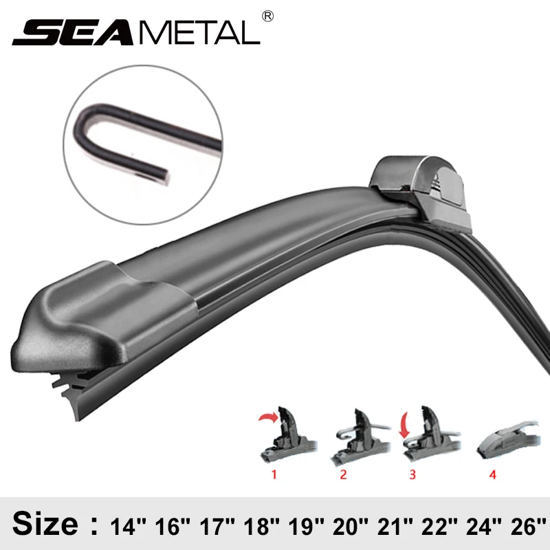 Car Wiper Blade Rubber Strip 1pc Universal 14\ Car Wiper Blade Rubber Strip 1pc Universal 14\
