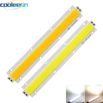 

COOLEEON 180*27mm COB Strip 150W LED Chip On Board Fllodlights Lighting Source 28-33V Warm Coold White LED Bulb for Flood Lights