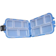 Новинка 10 отделения для хранения Чехол для ловли нахлыстом приманки блесна снасти Чехол Набор аксессуаров для рыбалки Инструменты оптом