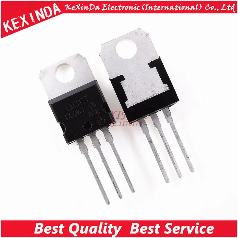LM317T LM317 TO-220 1 2 в-37 в 5a 10 шт./лот | Электронные компоненты и принадлежности