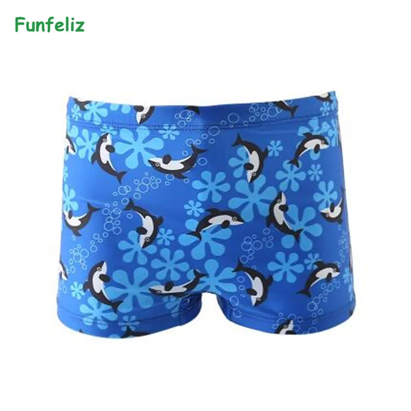 Funfeliz/купальный костюм для маленьких мальчиков милый купальный девочек летняя