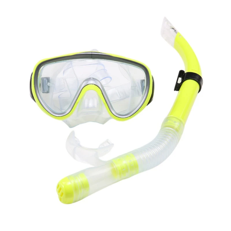 

High Quality Snorkeling Full Dry Diving Scuba Swimming Tube Breathing Snorkel Purge Mouthpiece Valve Breath tube Scuba Mask