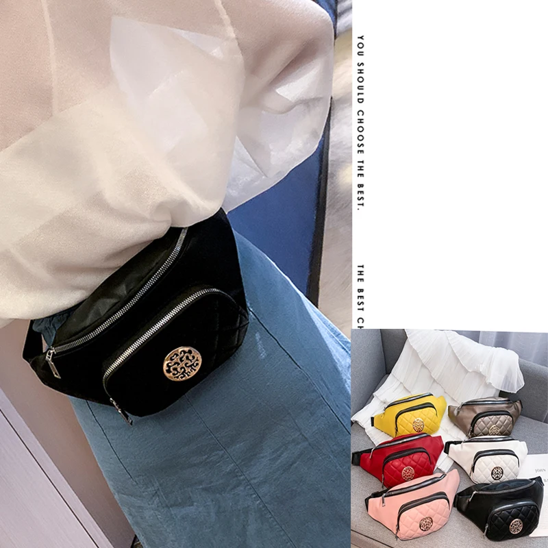 

Mantis Shrimp Waist Leather Bag Woman Fanny Pack for Women Chest Bag for Girls Female Belt Bags PU Solid Designer Women Pack