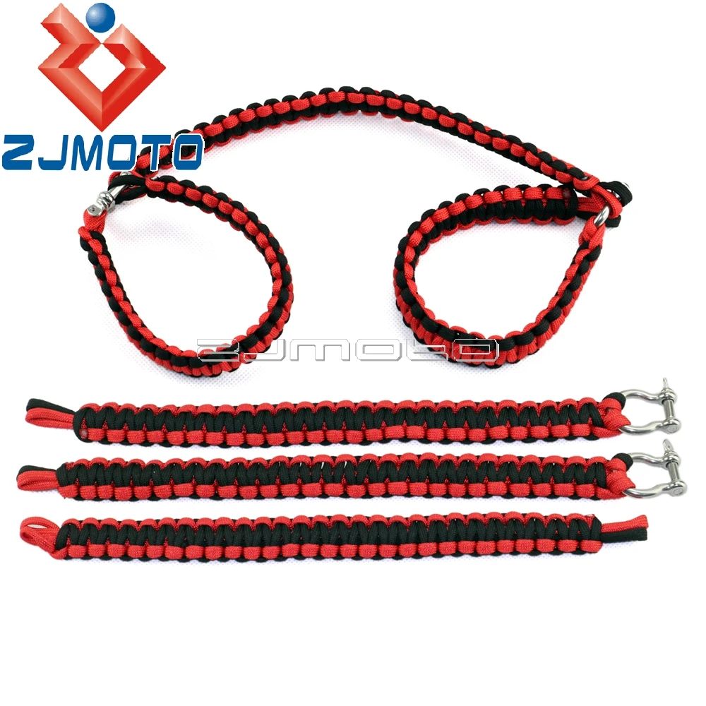 ZJMOTO высококачественный Паракорд с ручками для Jeep Wrangler CJ YJ TJ JK 2 двери Бесплатная