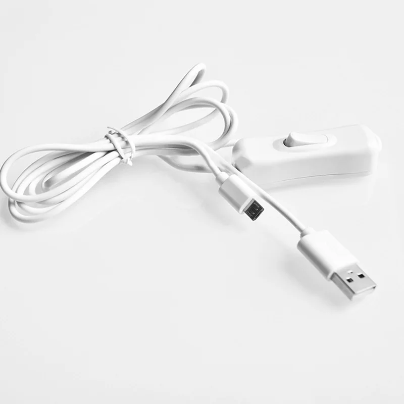 

1.5m USB to Micro USB with On/Off Switch Charger Power Cable for Raspberry Pi