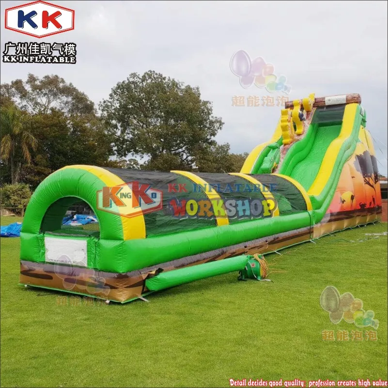 Newest Amazing Giant Slingshot inflatable water slide , giant
