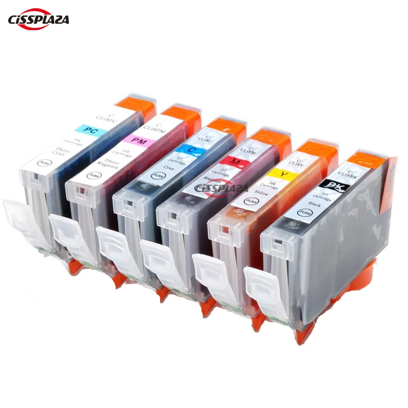 CISSPLAZA 12pcs INKJET CARTRIDGE CLI 8PC CLI 8PM with CHIP compatible for CANON iP6600 iP6700-in