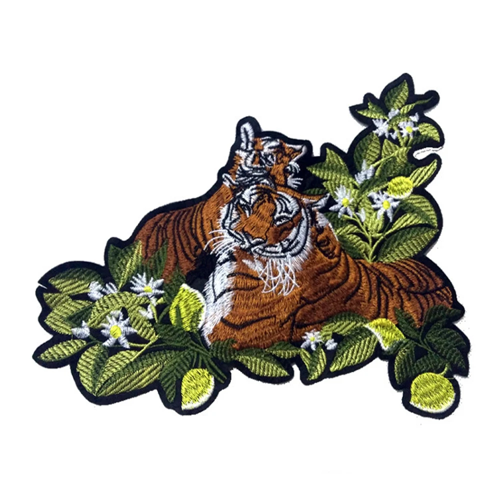 Bushes-Tiger-Embroidered-Patches-Sew-On-Motif-Applique-DIY-Accessory (1)