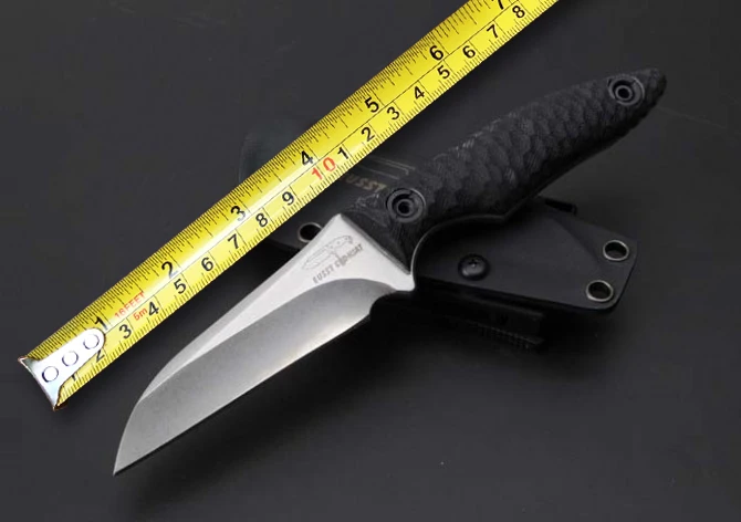 Купить Новые тактические выживание фиксированной Ножи для шашлыков, D2 лезвие G10 Ручка Охотничьи ножи, Отдых на природе Rescue Ножи.