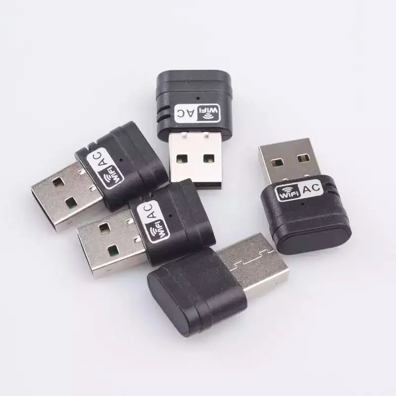 Новейший Беспроводной двухдиапазонный usb-адаптер AC600, Сверхбыстрый 433 Мбит/с+ 150 Мбит/с, WiFi ключ, 802,11 AC/a/b/g/n, 2,4 ГГц и 5 ГГц подключения