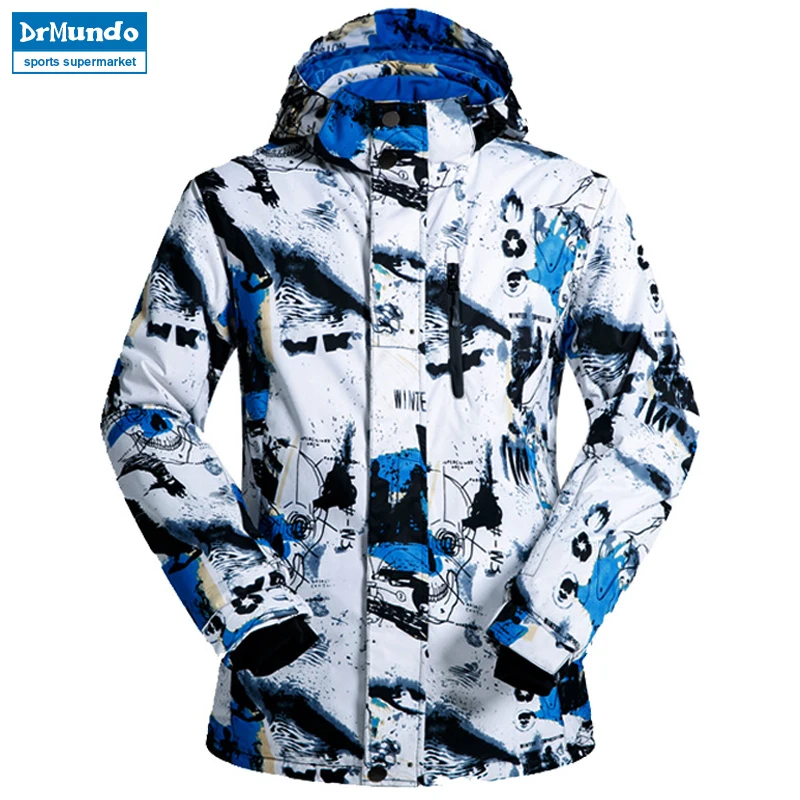 

Men Ski Jacket Winter Warm Outdoor Sports Jackets High Quality Sports Skiing Camping Snowing Waterproo Jacket