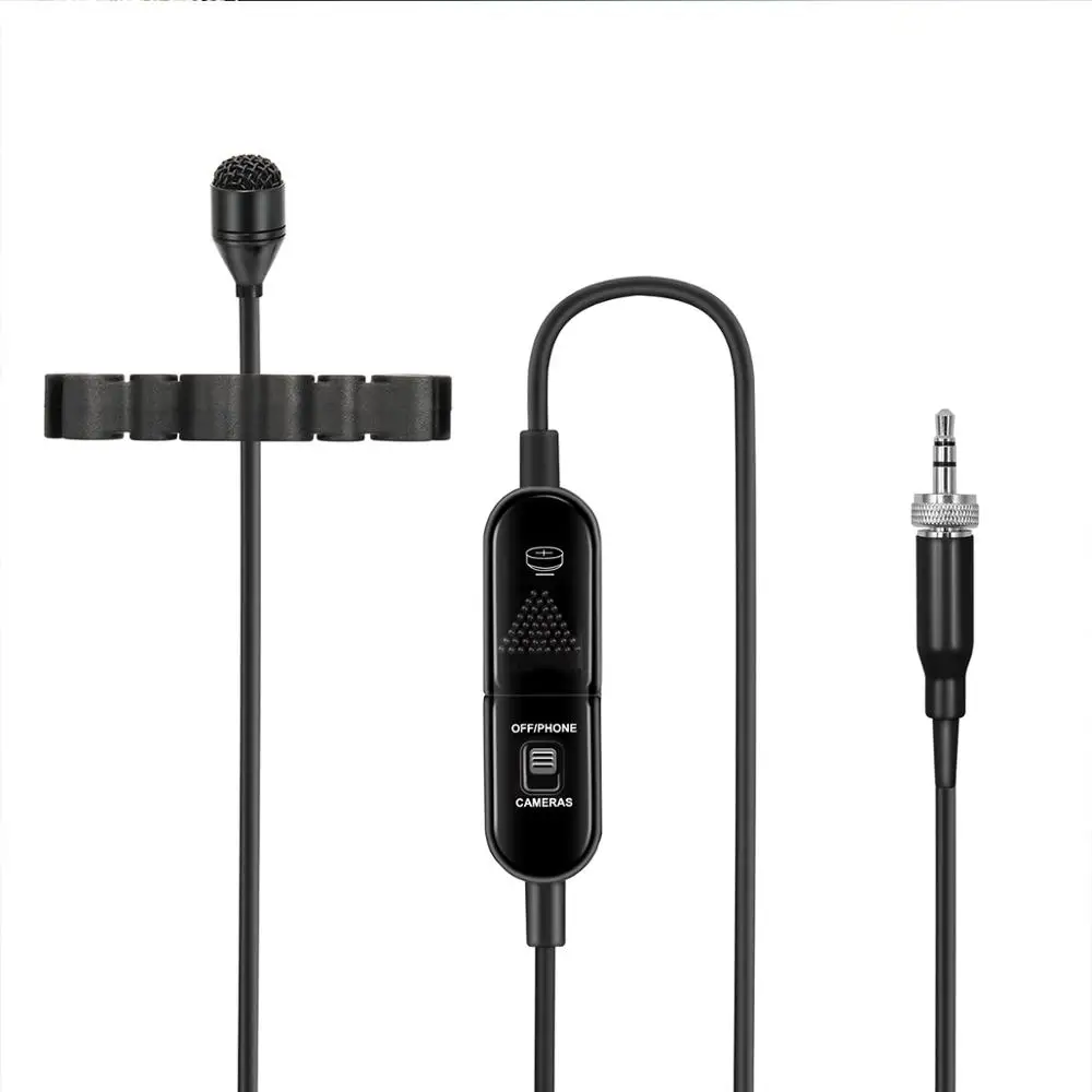 

KIMAFUN Professional Wired Musical Instrument Condenser Omnidirectional Microphone for Violin Mandolin with Power Supply Switch