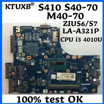 

KTUXB Lenovo ZIUS6 / S7 LA-A321P motherboard for Lenovo S410 S40-70 M40-70 notebook motherboard CPU i3 4010U DDR3 100% test work