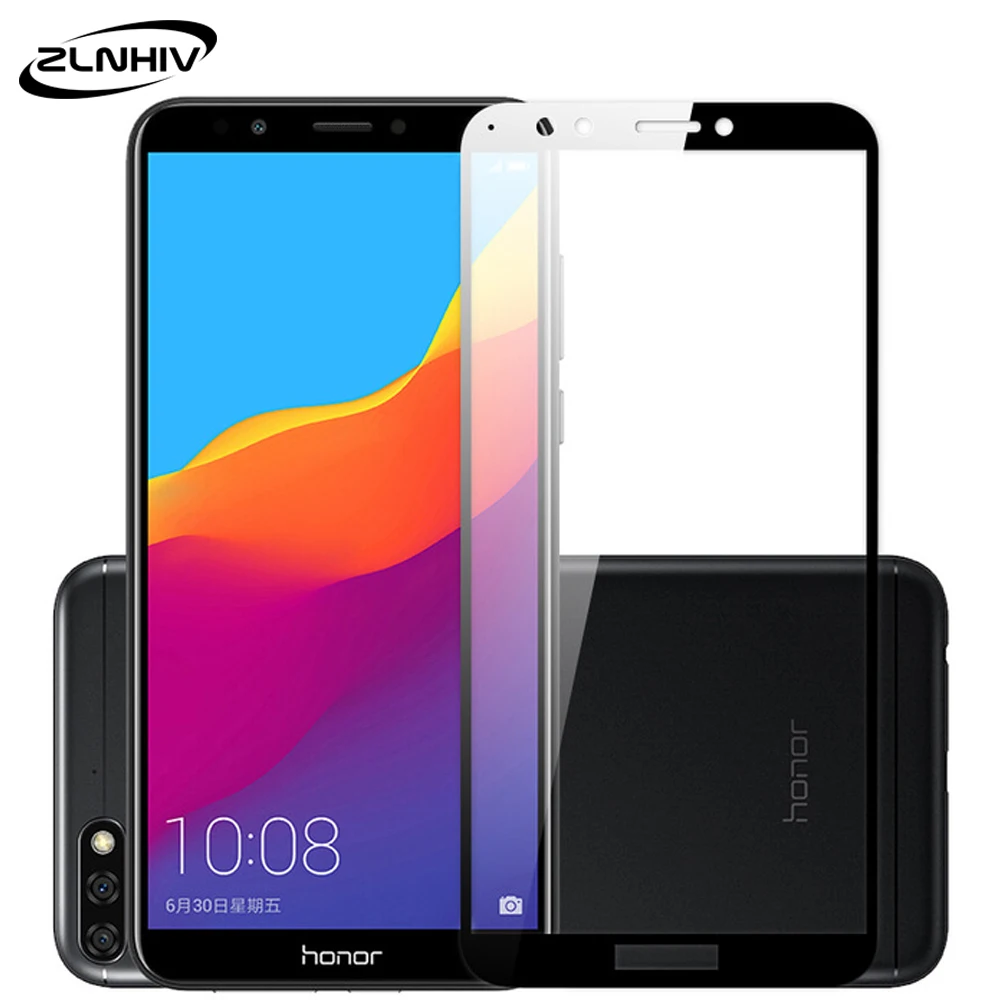 ZLNHIV 3D الزجاج المقسى ل huawei honor 7 7x7 s 7c 7a برو طبقة رقيقة واقية honor 8 لايت الزجاج الذكي الهاتف واقي للشاشة