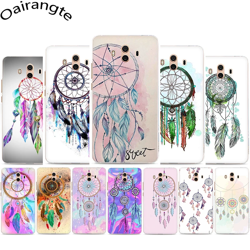 

Dream catcher watercolor dreamcatcher Hard phone Case for Huawei Y6 Y7 Prime Y9 Mate 10 20 30 Lite Pro Nova 2i 3 3i Lite 4 5i