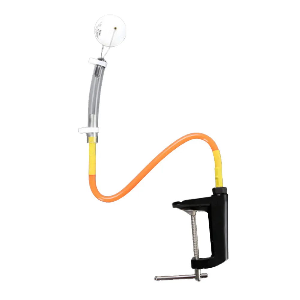 تنس طاولة مدرب روبوت الثابتة السريع انتعاش كرة بينغ بونغ آلة الجدول كليب نوع تنس طاولة الكرة التدريب اكسسوارات