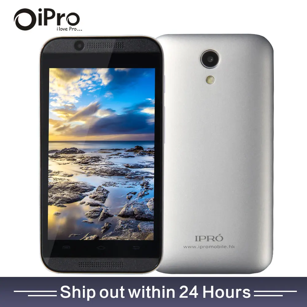 IPRO WAVE 4.0 Smartphone MTK6572 Dual Core RAM 512M ROM 4G Celular Android 4.4 Unlocked Cellphone with WIFI GPS Christmas Gift