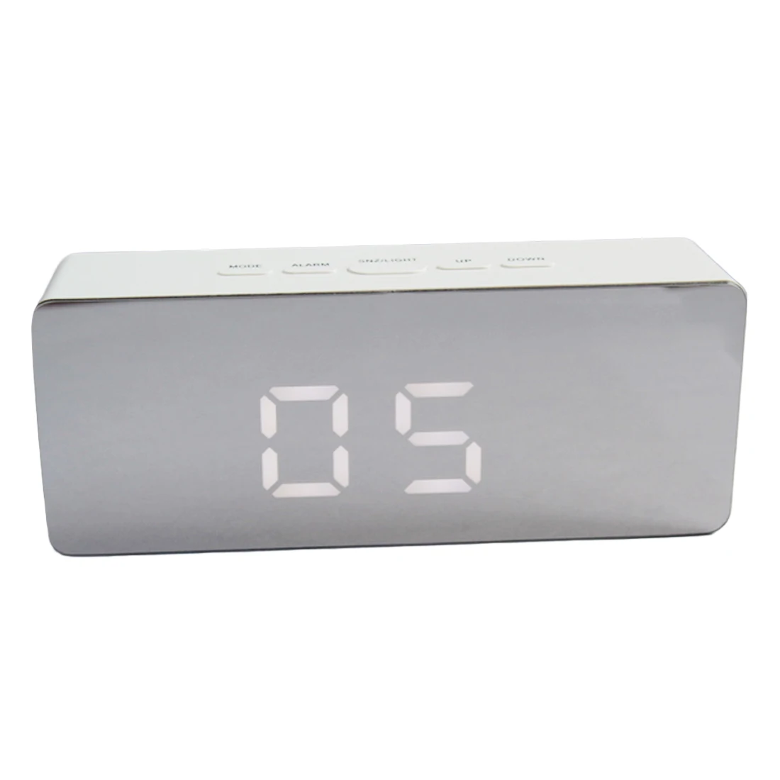 Многофункциональные настольные часы цифровое зеркало светодиодный Будильник ночные светильники термометр настенная лампа-часы Despertador