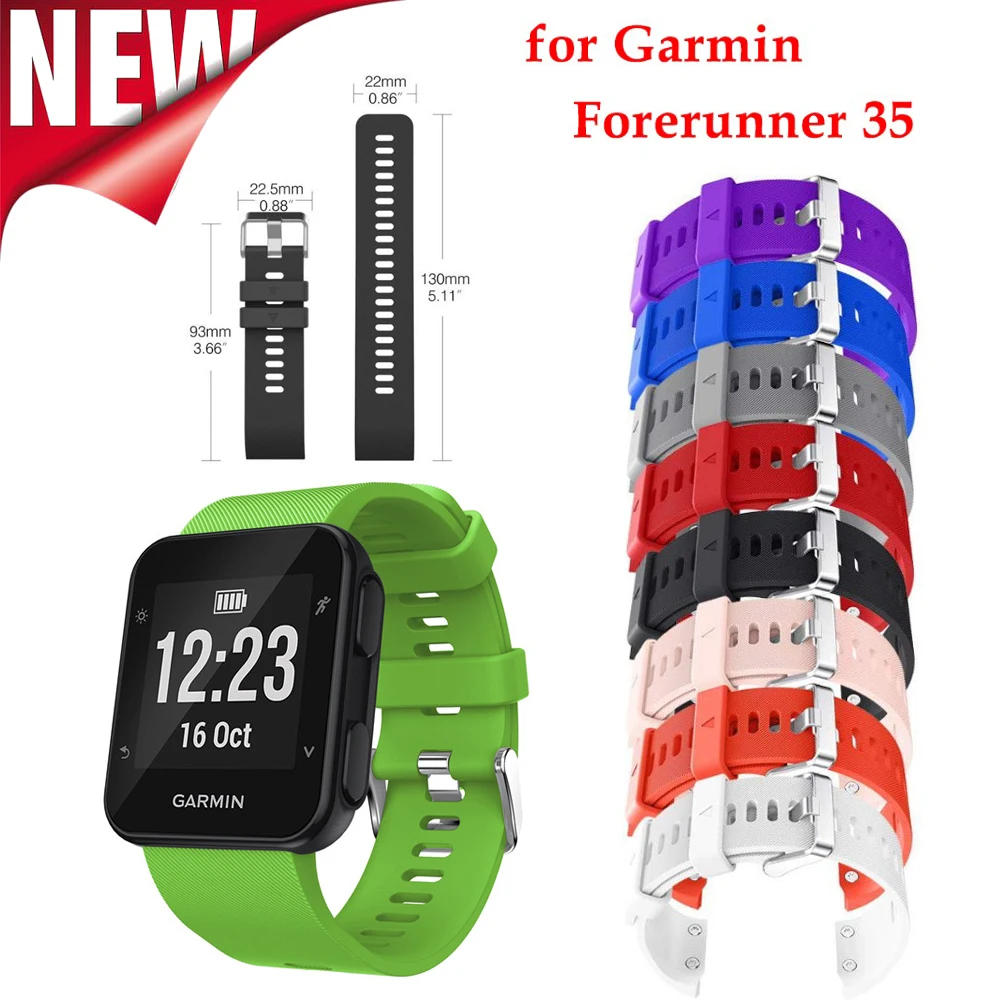 Ремешок для часов Garmin Foreruner 35 gps, умный силиконовый ремешок для часов Garmin Forerunner 35, браслет с винтом для инструмента