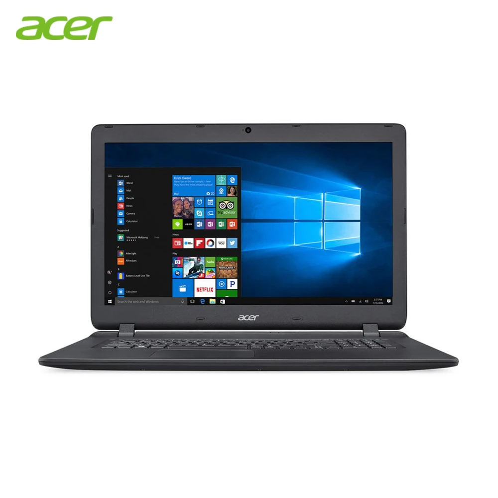 Laptop Acer Aspire ES1-732-C2QU Intel Celeron N3350/8GB/1TB/17.3" Black  Notebook