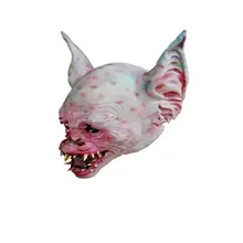 Ужас полное лицо Монстр оборотень демон лица латексная маска для Хэллоуина Косплей вечерние бар аксессуары дом с привидениями бутафория