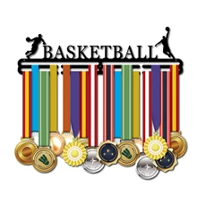 Медаль Вешалка для Баскетбол металлический держатель медалей Баскетбол медаль стеллаж для выставки товаров