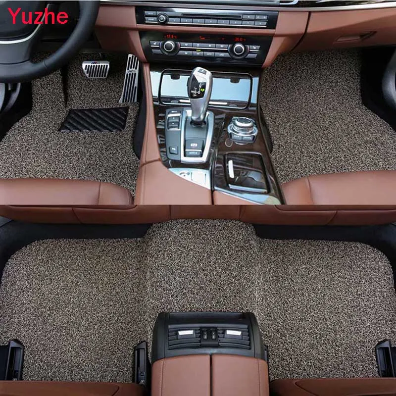 

Yuzhe Custom car floor Foot mats for Nissan Qashqai Note Murano March Teana Tiida Almera X-trail car accessories auto styling