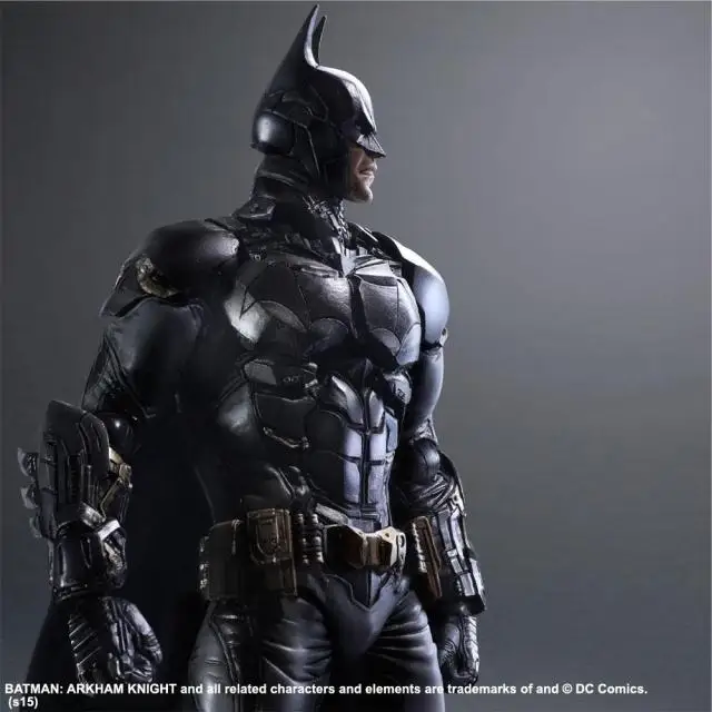 PlayArts KAI Batman Arkham Knight ПВХ фигурка Коллекционная модель игрушки 27 см