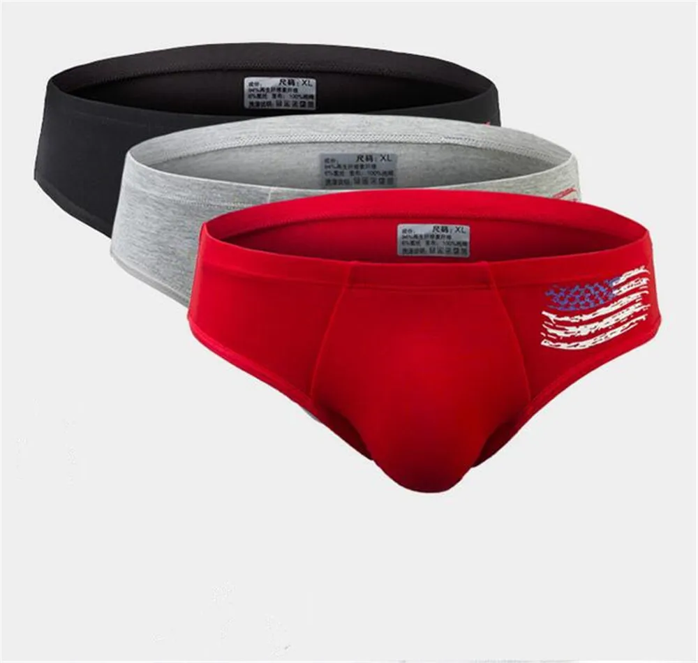 Fashion Men's Underwear Sexy Briefs Brave Person Briefs Sleepwear Sexy Underwears Summer Cool