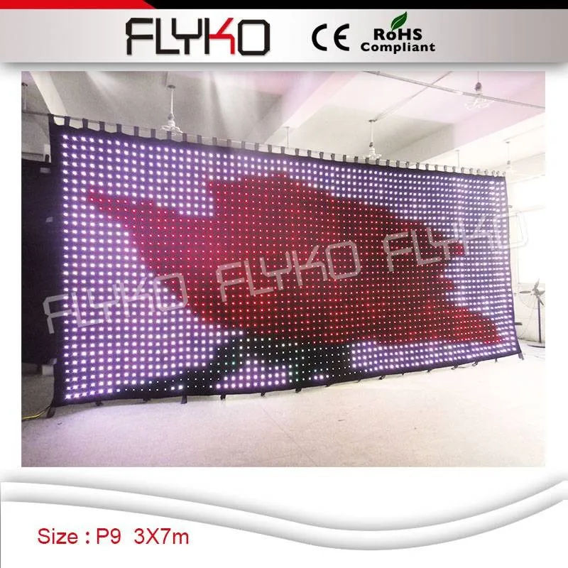 LED video curtain66