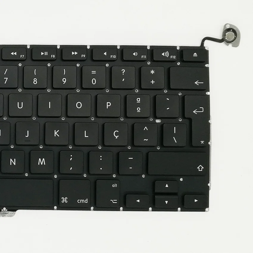 Новая португальская клавиатура PT для Macbook Pro 13 3 дюйма A1278 с подсветкой 2009 2010 2011 2012