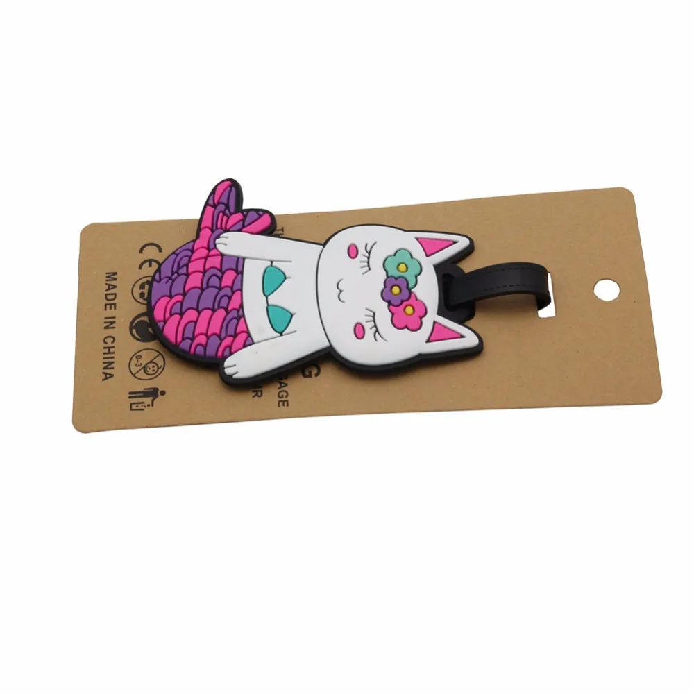 DEZEMIN Luggage Tag Cute Suitcase Identifier ID Address  (4)
