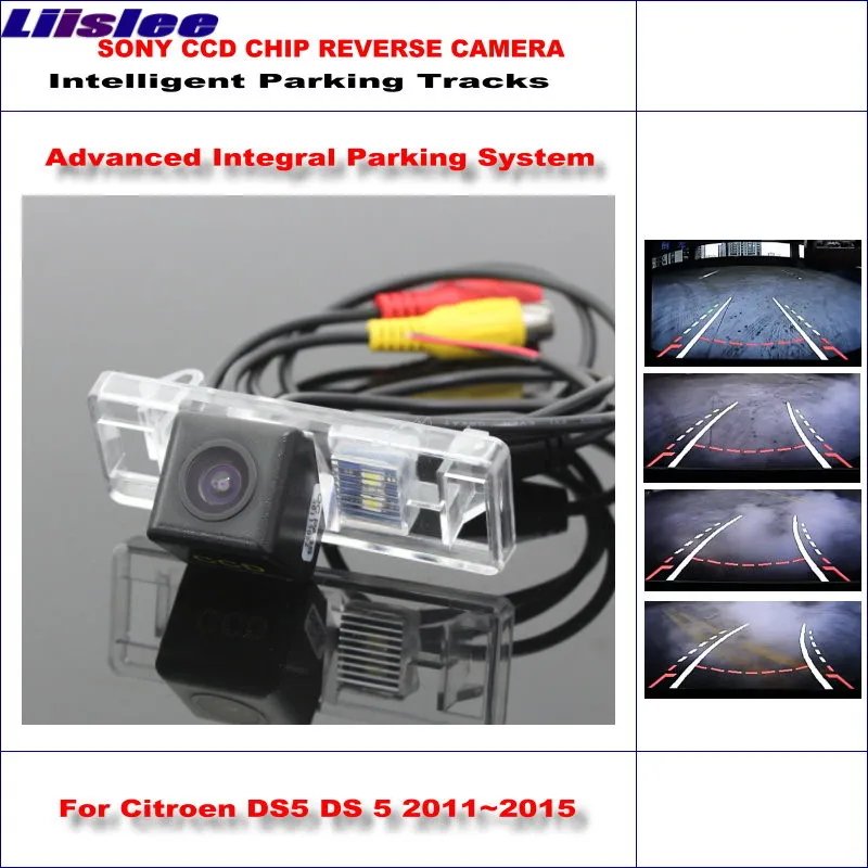 

Liislee Intelligentized Reversing Camera For Citroen DS5 DS 5 2011~2015 Rear View Back Up / 580 TV Lines Dynamic Guidance Tracks