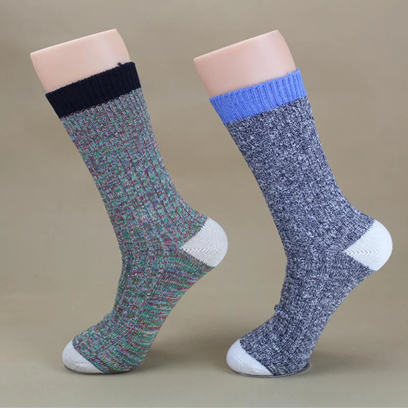 2016 Fall Winter Fashion Warm Cotton Men Socks Coolmax Compression