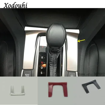 

Car Cover ABS Chrome Interior Front Shift Stand Stall Paddle Cup Trim Frame 1pcs For Honda Civic 10th Sedan 2016 2017 2018
