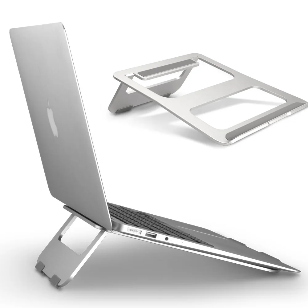 Портативная металлическая подставка для ноутбука Алюминиевая Подставка MacBook Apple