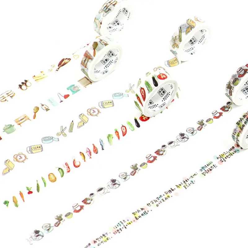 

1 pcs 15 mm * 7m Cute life Little things washi tape children DIY Diary decoration masking tape stationery scrapbooking tools