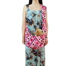 Фланелевая сумка для переноски домашних животных, уличная маленькая кошка собака, слинг для чихуахуа, сумка на плечо, рюкзак